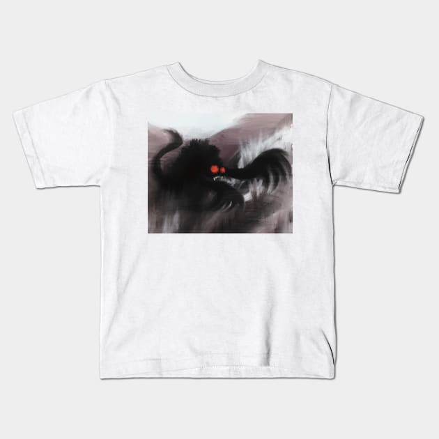 Horror on the moors Kids T-Shirt by Nigh-designs